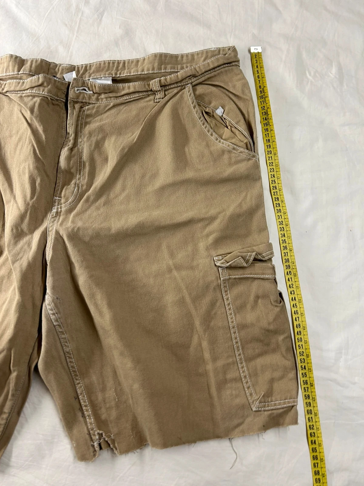 Short jeans bege H&M Divided tamanho – photo 3